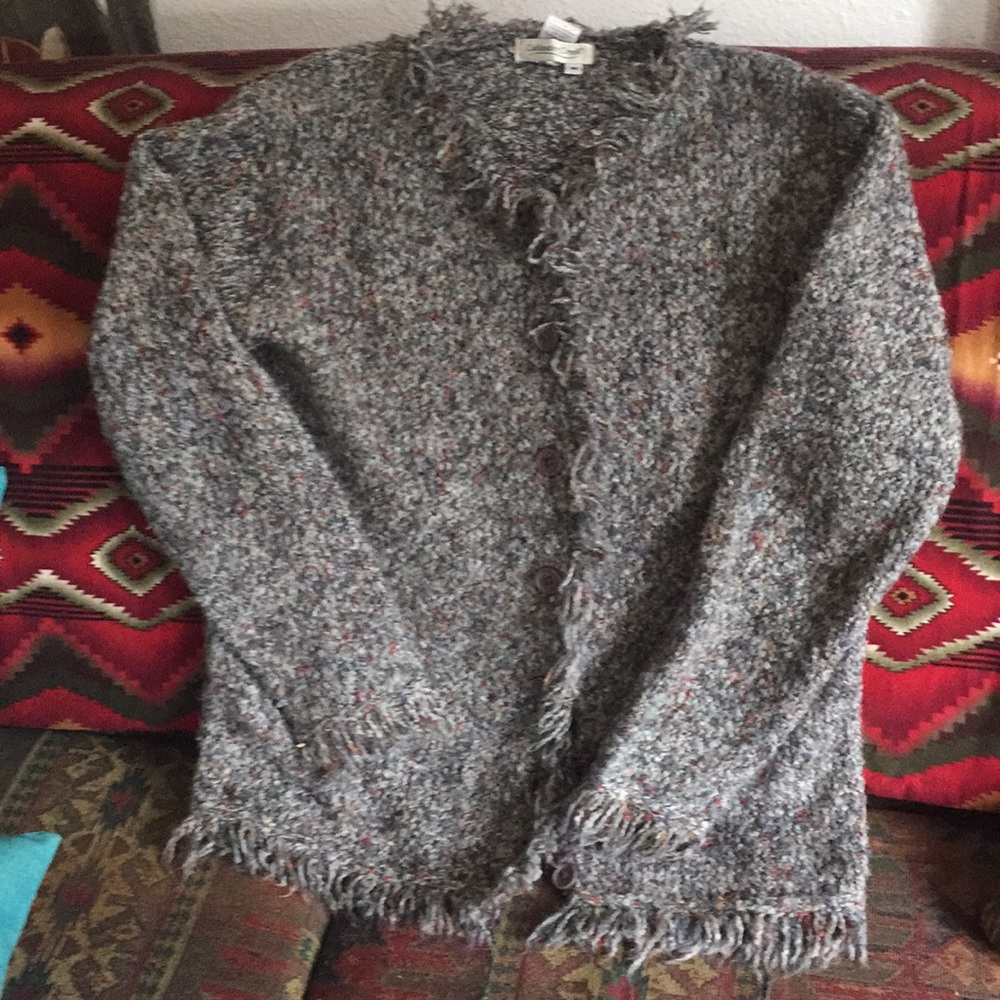 Sweater button up size medium